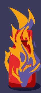 Flamme projet Funky Pepper